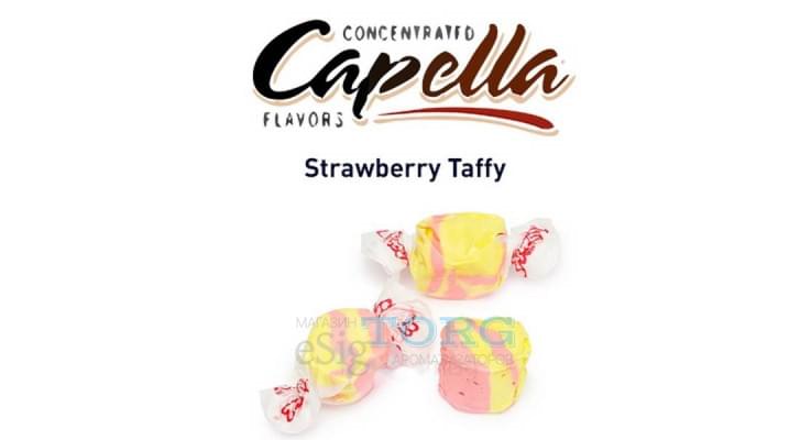 Изображение Ароматизатор Capella Strawberry Taffy Ароматизатор Capella Strawberry Taffy
